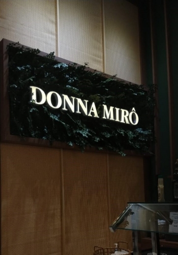 Letras caixa face acrílica  e Led