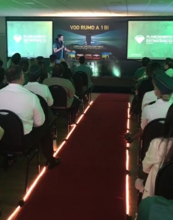 Painel para eventos personalizado